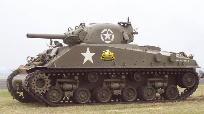 В танке M4 «Шерман» установлен просторный боевой отсек/ Фото: soldat.pro
