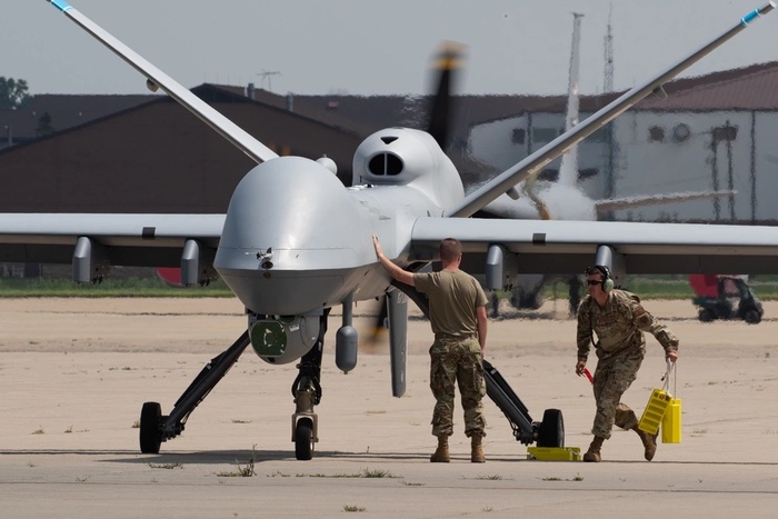 MQ-9 Reaper способен развить скорость в 322 км в час/ Фото: airandspaceforces.com