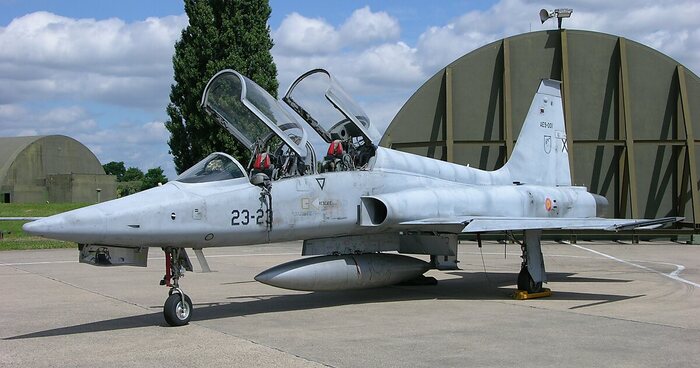 Northrop F-5 все еще используется в учебных и боевых целях