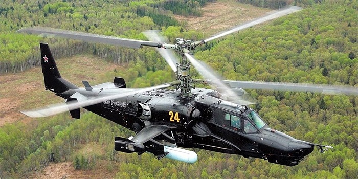 Сверхманевренный вертолет Ка-50 «Черная акула»/ Фото: aviation21.ru