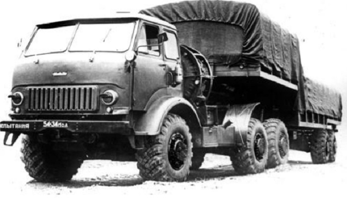 КрАЗ-259Б разработали в 1962 году/ Фото: trucksplanet.com