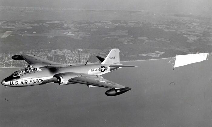 Мартин B-57 «Канберра» мог подняться на 13 745 метров/ Фото: war-book.ru
