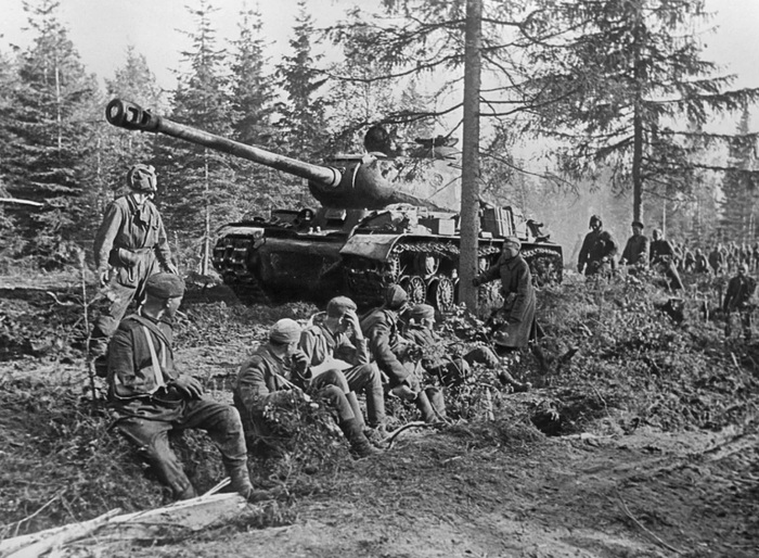 Танк, движущийся по кромке леса/ Фото: wikipedia.org