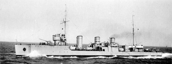 Миноносец «Фрунзе» принимал участие в морских битвах Первой мировой войны/ Фото: wikimedia.org