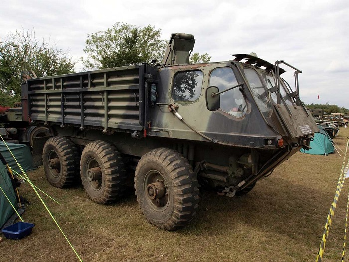 Амфибия, способная перевозить груз весом 5 т/ Фото: militarymachine.com