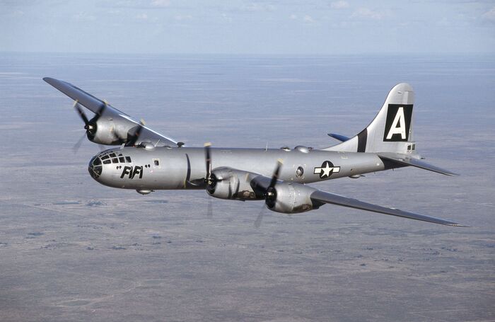 Boeing B-29 Superfortress участвовал в атомных бомбардировках Японии/ Фото: popularmechanics.com