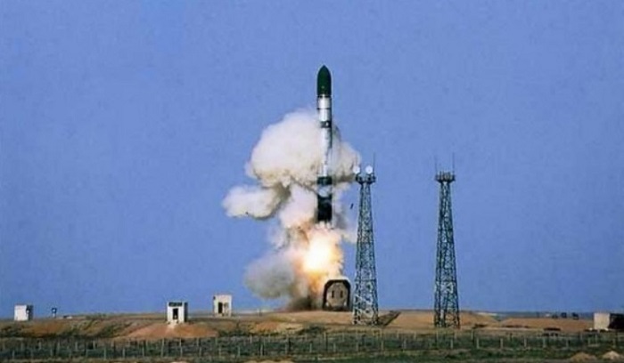 Запуск ракеты «Воевода»/ Фото: warfor.me