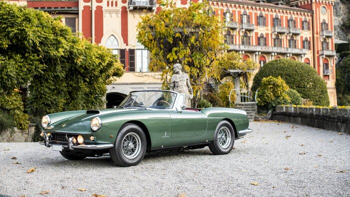 1962 Ferrari 400 Superamerica SWB Cabriolet, один из самых управляемых автомобилей Феррари тех лет 1962 Ferrari 400 Superamerica SWB Cabriolet, один из самых управляемых автомобилей Феррари тех лет