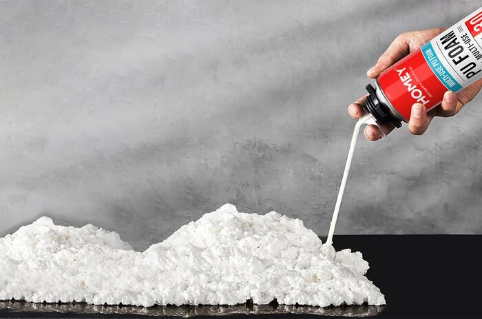 Для использования монтажной пены не нужны специальные приспособления