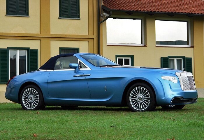 Rolls-Royce Hyperion, двухместный родстер с укороченным багажником Rolls-Royce Hyperion, двухместный родстер с укороченным багажником