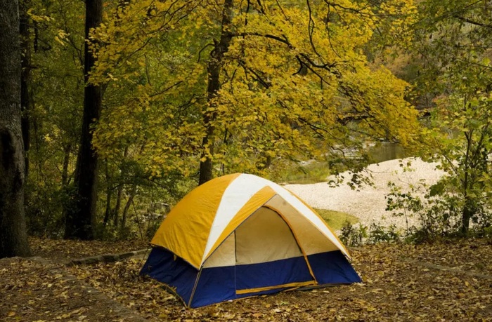 Классические палатки небольшие и компактные