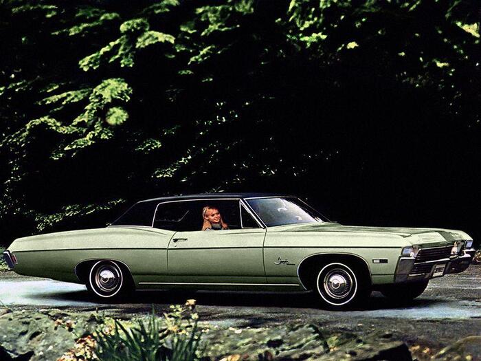 Chevrolet Impala Custom Coupe 1968 года. Фото: auto.vercity.ru