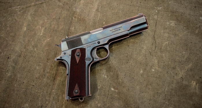 Colt M1911 прошел через множество конфликтов XX века Colt M1911 прошел через множество конфликтов XX века