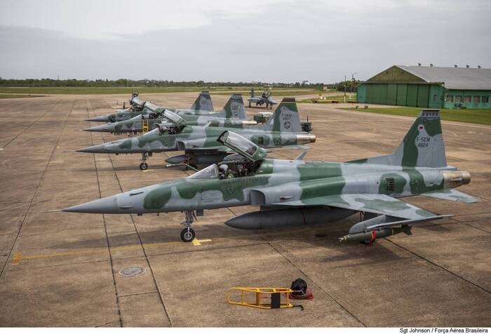 Американские истребители F-5 на службе бразильских ВВС. Фото: topwar.ru