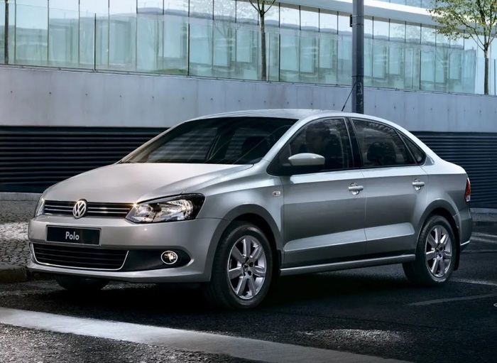 Volkswagen Polo Sedan имеет строгий и лаконичный дизайн