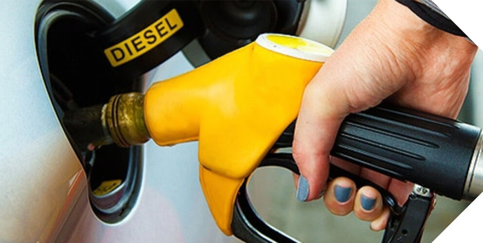 Заправка транспортного средства дизельным топливом Заправка транспортного средства дизельным топливом