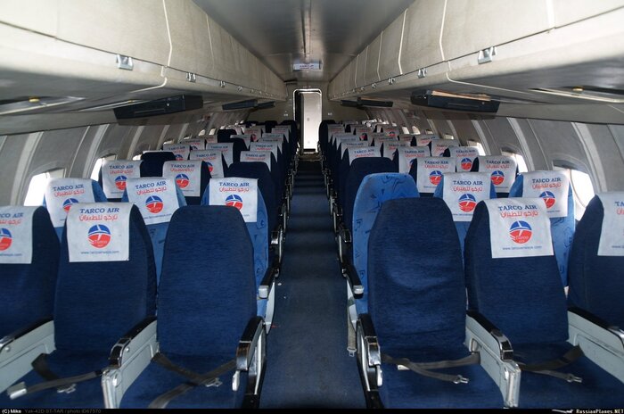 В салоне лайнера может поместиться до 120 пассажиров