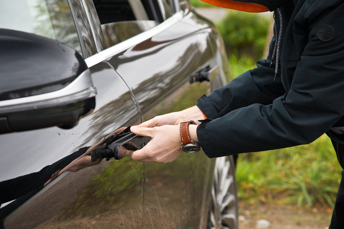 Визуальный осмотр автомобиля Визуальный осмотр автомобиля