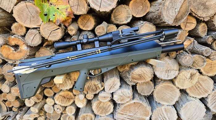 Benjamin Airbow M600 работает на сжатом воздухе