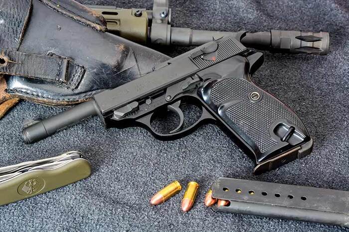 Walther P38 стал основным пистолетом вермахта в ходе Второй мировой войны Walther P38 стал основным пистолетом вермахта в ходе Второй мировой войны
