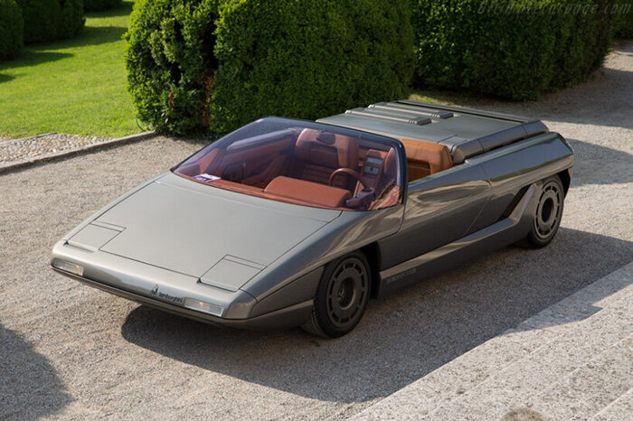 Lamborghini Athon, двухместный автомобиль с открытым верхом Lamborghini Athon, двухместный автомобиль с открытым верхом