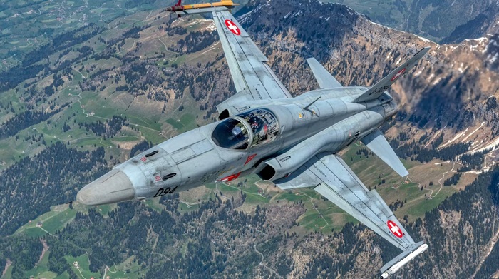 F-5E швейцарских ВВС. Фото: flugrevue.de