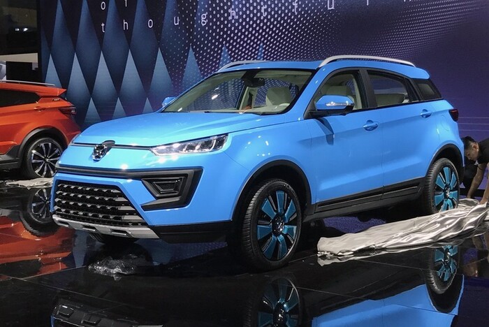 JMC Yusheng S330 оснащен LED-фарами JMC Yusheng S330 оснащен LED-фарами