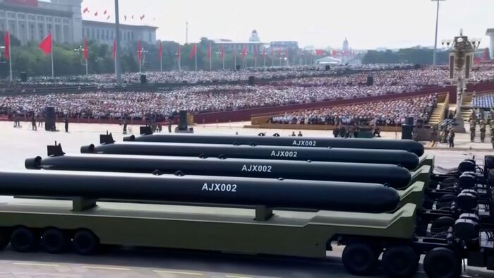 Китайские дроны-ракеты способны нести ядерный боезаряд. Фото: cnn.com