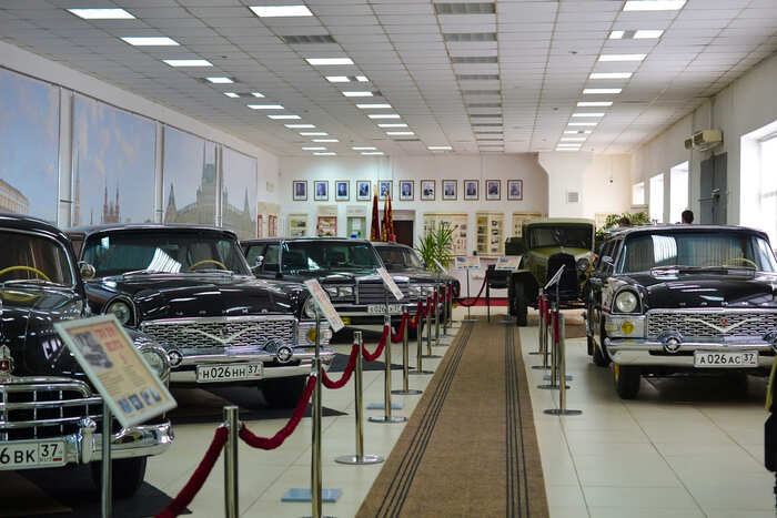 Все автомобили в музее тщательно отреставрированы. Фото: russpass.ru