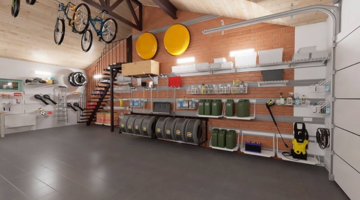 Гараж не должен быть отделан горючими материалами Гараж не должен быть отделан горючими материалами