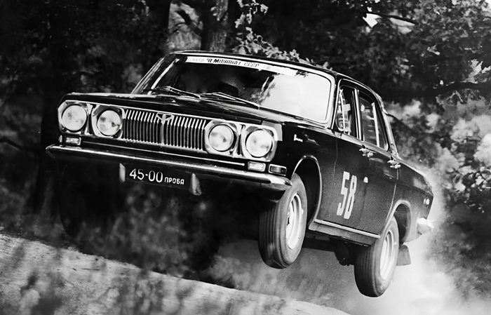 «Волга» с четырьмя фарами – участник ралли «Волга» с четырьмя фарами – участник ралли