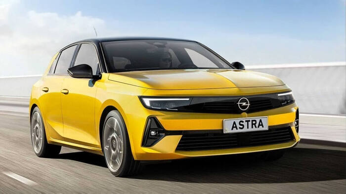 Opel Astra 2025 выделяется повышенной аэродинамичностью