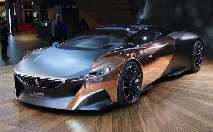 Кузов Peugeot Onyx сделали вручную Кузов Peugeot Onyx сделали вручную