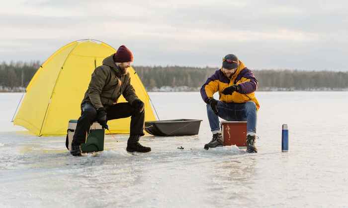 Современные модели палаток защищают от ветра и сохраняют тепло