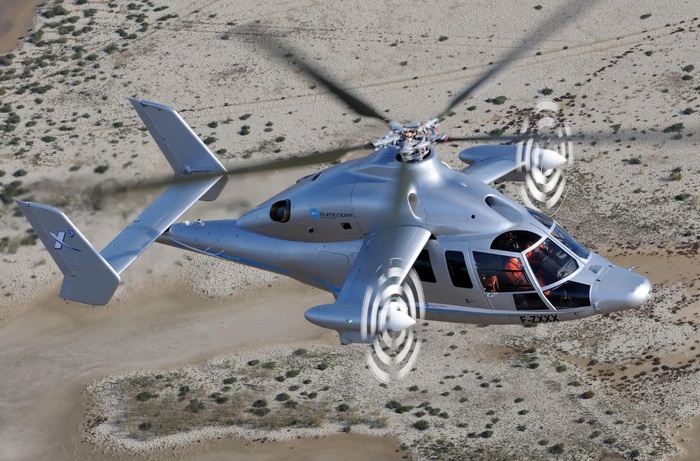 Eurocopter X3 может развить скорость до 472 км в час/ Фото: newatlas.com