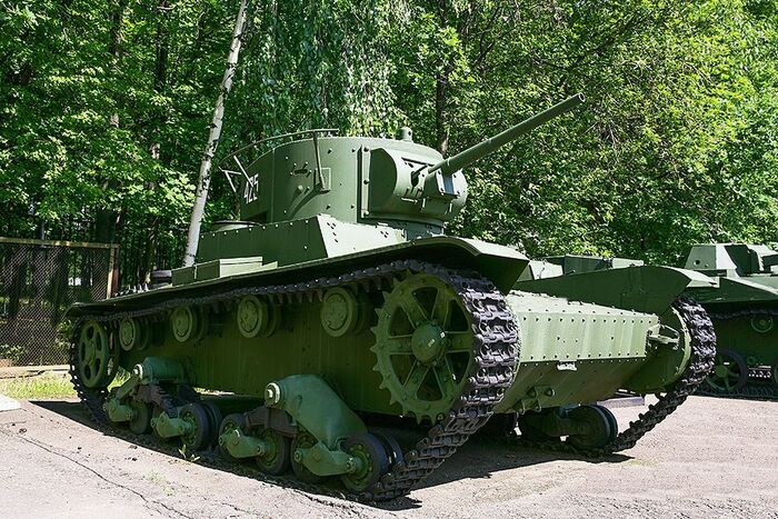 В СССР выпустили 1600 экземпляров танка Т-26/ Фото: victorymuseum.ru