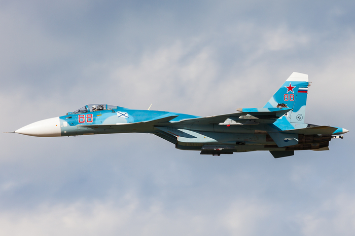 Российский истребитель четвертого поколения Су-33/ Фото:goarctic.ru