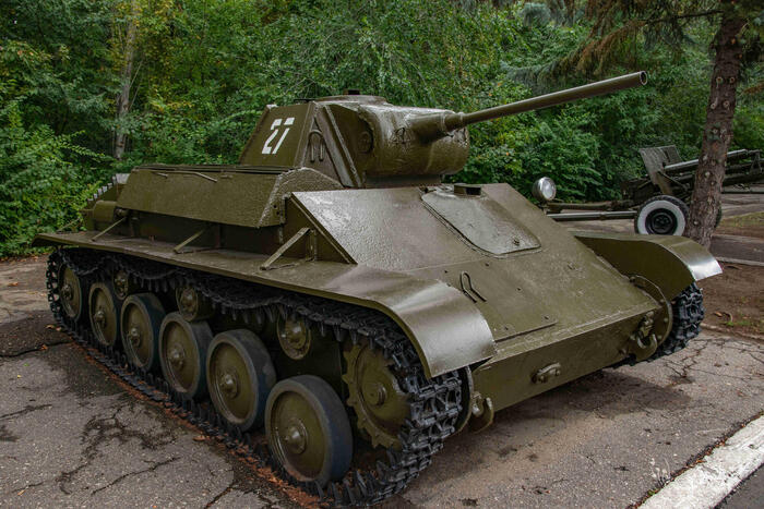 Танк Т-70 был принят на вооружение в 1942 году/ Фото: ar.culture.ru