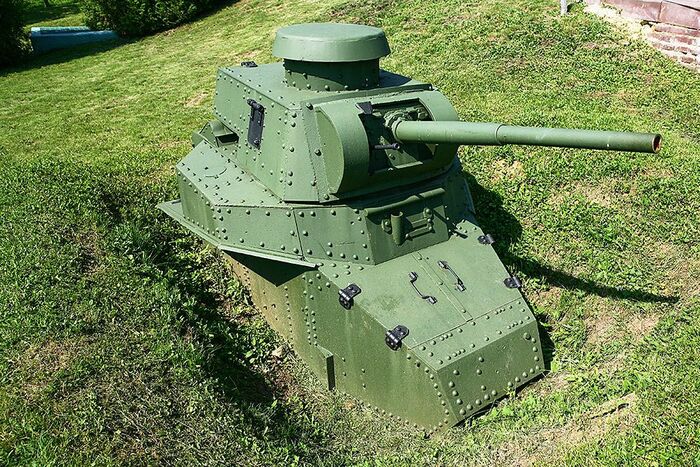 Легкий танк Т-18 образца 1927 года/ Фото: victorymuseum.ru
