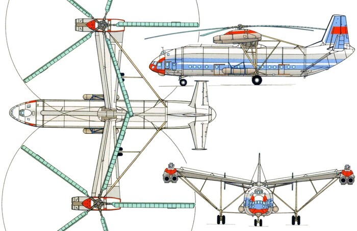 История самого тяжёлого летавшего вертолёта в мире В (ч.1) — Авиация, техника и история.