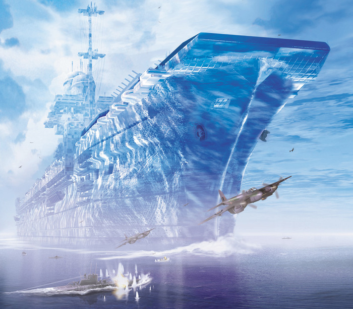 Первоначально корабль планировали сделать изо льда/ Фото: divermag.com