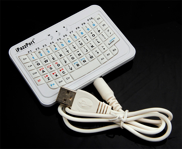 Мини-клавиатура iPazzPort для телефонов и смартфонов
