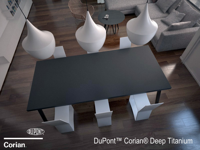 DuPont™ Corian® Deep Titanium