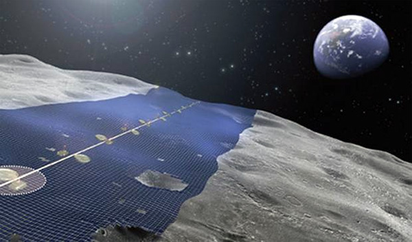 Гигантская солнечная электростанция на Луне