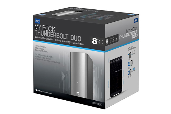 Упаковка WD My Book Thunderbol Duo