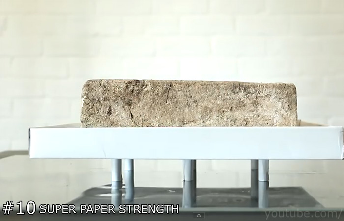 Видео-инструкция: как сделать 10 потрясающих трюков с обычным листом бумаги