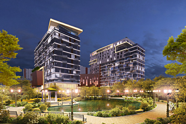 Филипп Старк разработал дизайн-концепцию жилого комплекса Barkli Park
