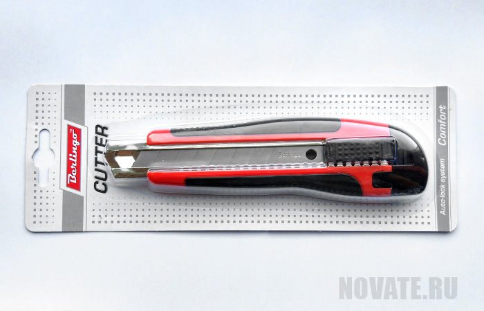 Канцелярский нож - современный и удобный инструмент для дома и офиса.