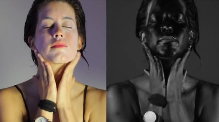 Поразительное видео: как выглядят лица в ультрафиолетовом свете