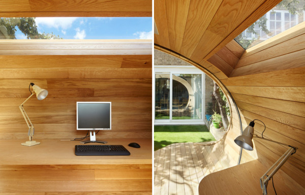 Shoffice (shed + office) – деревянный мини-офис от Platform 5 architects